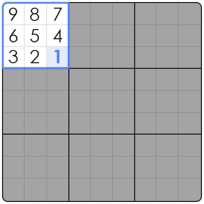 sudoku basics